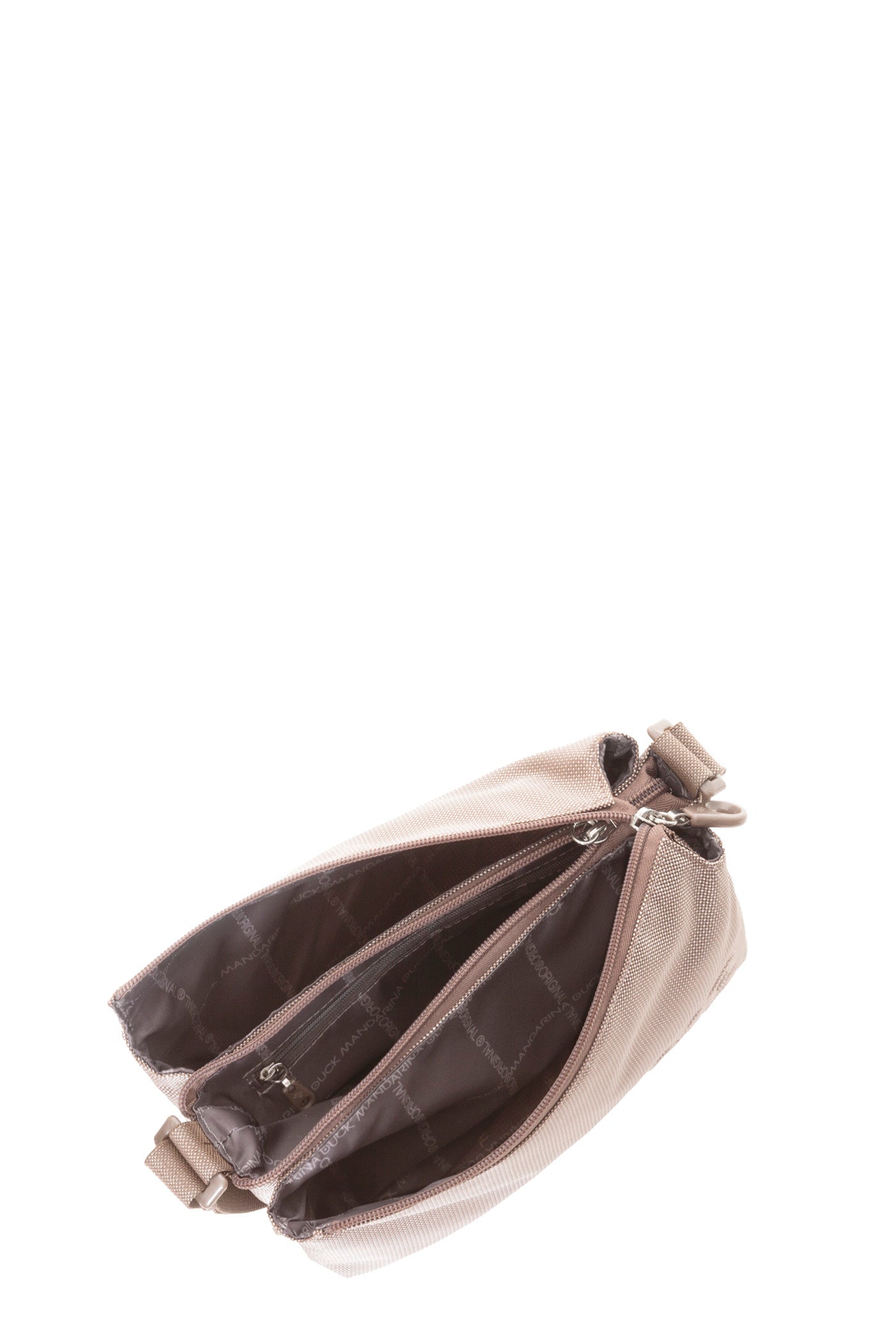 Mandarina Duck borsa a tracolla in tessuto "Md20" Tortora QMT32.09K TAUPE
