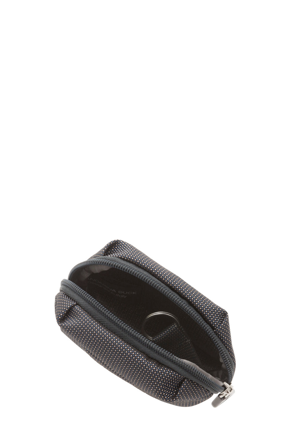 Mandarina Duck portachiavi a bustina in tessuto "MD20" Grigio QMR01.465 STEEL
