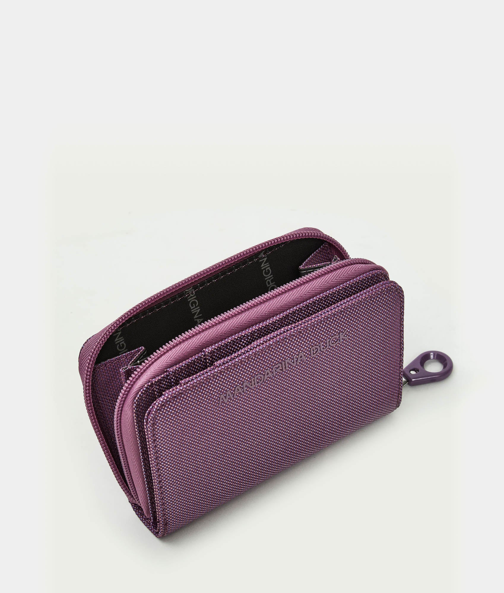 Mandarina Duck portafogli in tessuto "MD20" Viola QMPN8.A40 ORCHIDEA