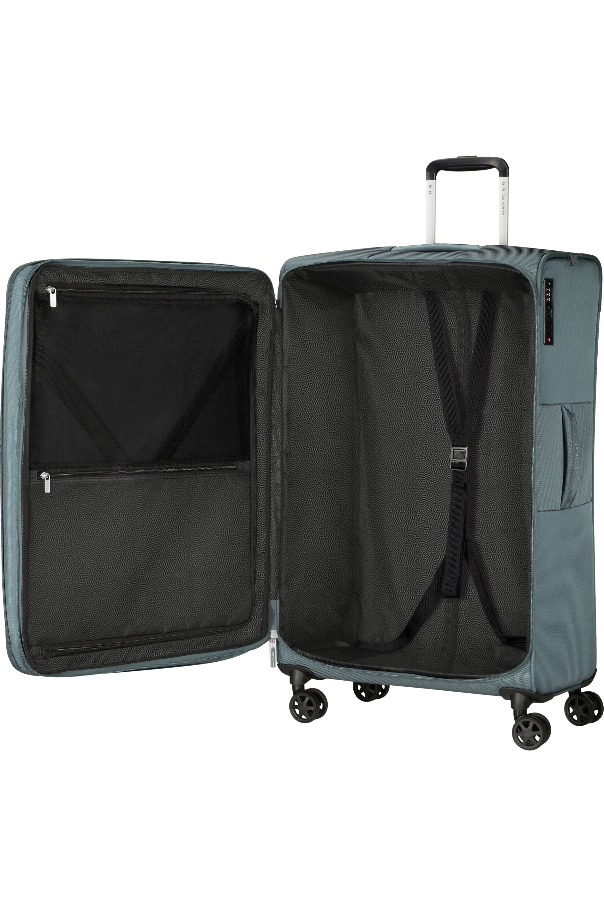 Samsonite trolley grande in tessuto "Urbify" Grigio 150717.1310 DUSTY BLUE