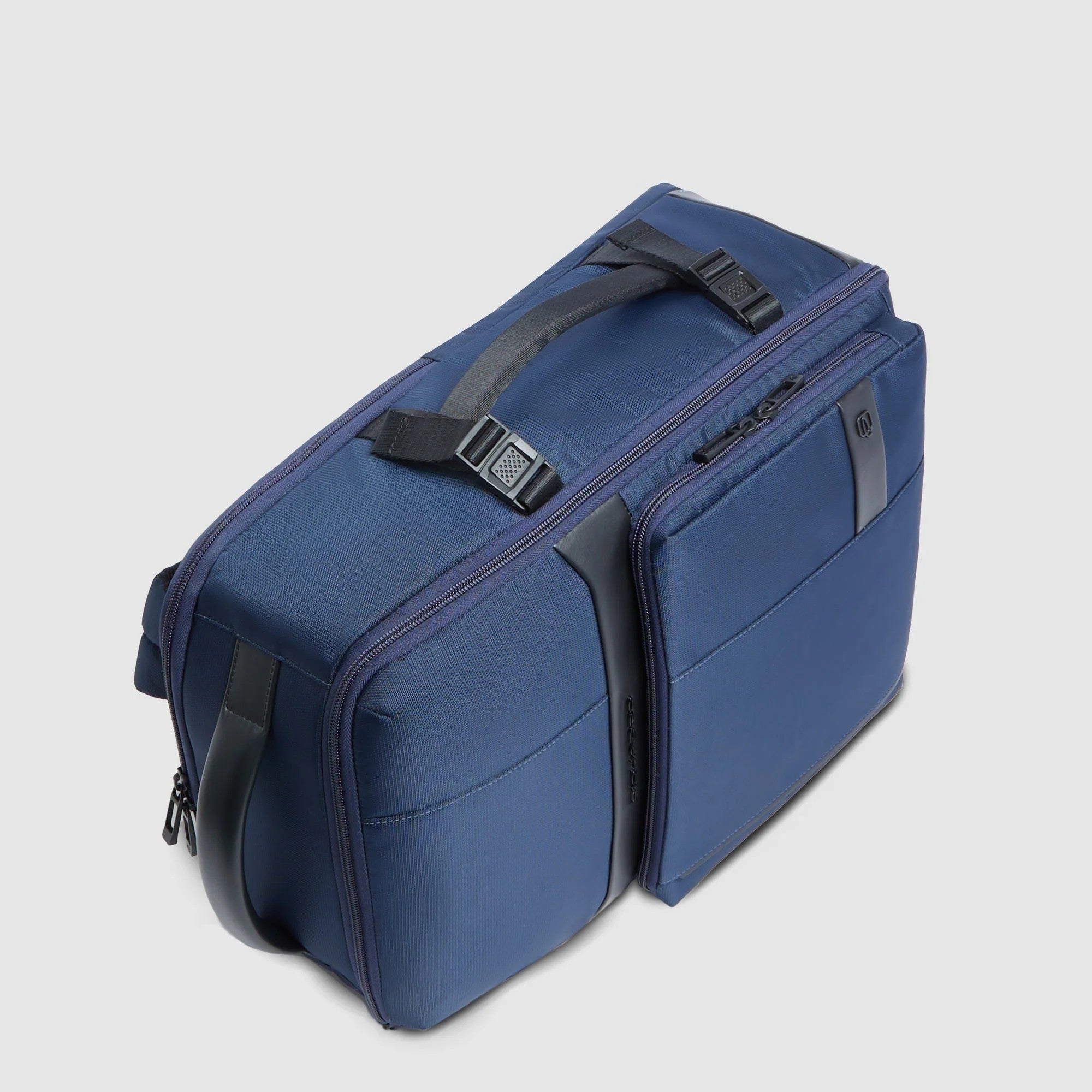 Piquadro zaino in tessuto e pelle "Wollem" Blu CA6865W129.BLU