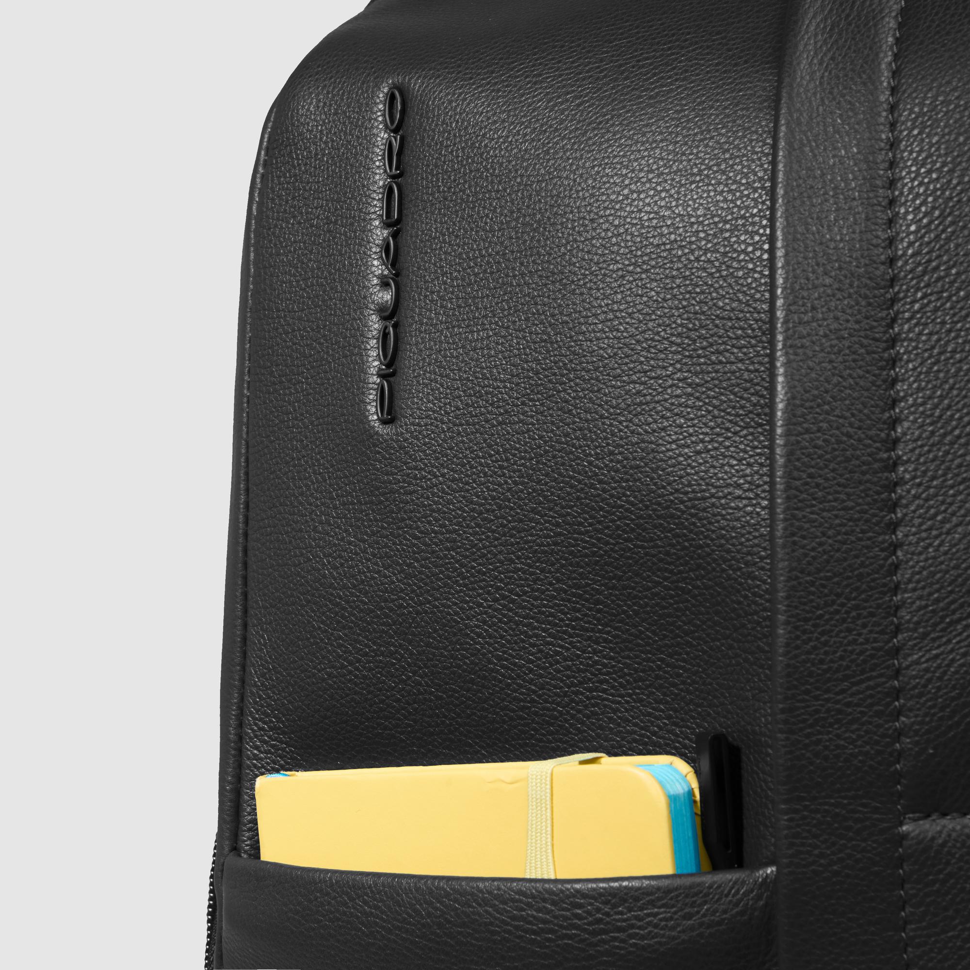 Piquadro zaino in pelle "Russel" Nero CA6766W137.N