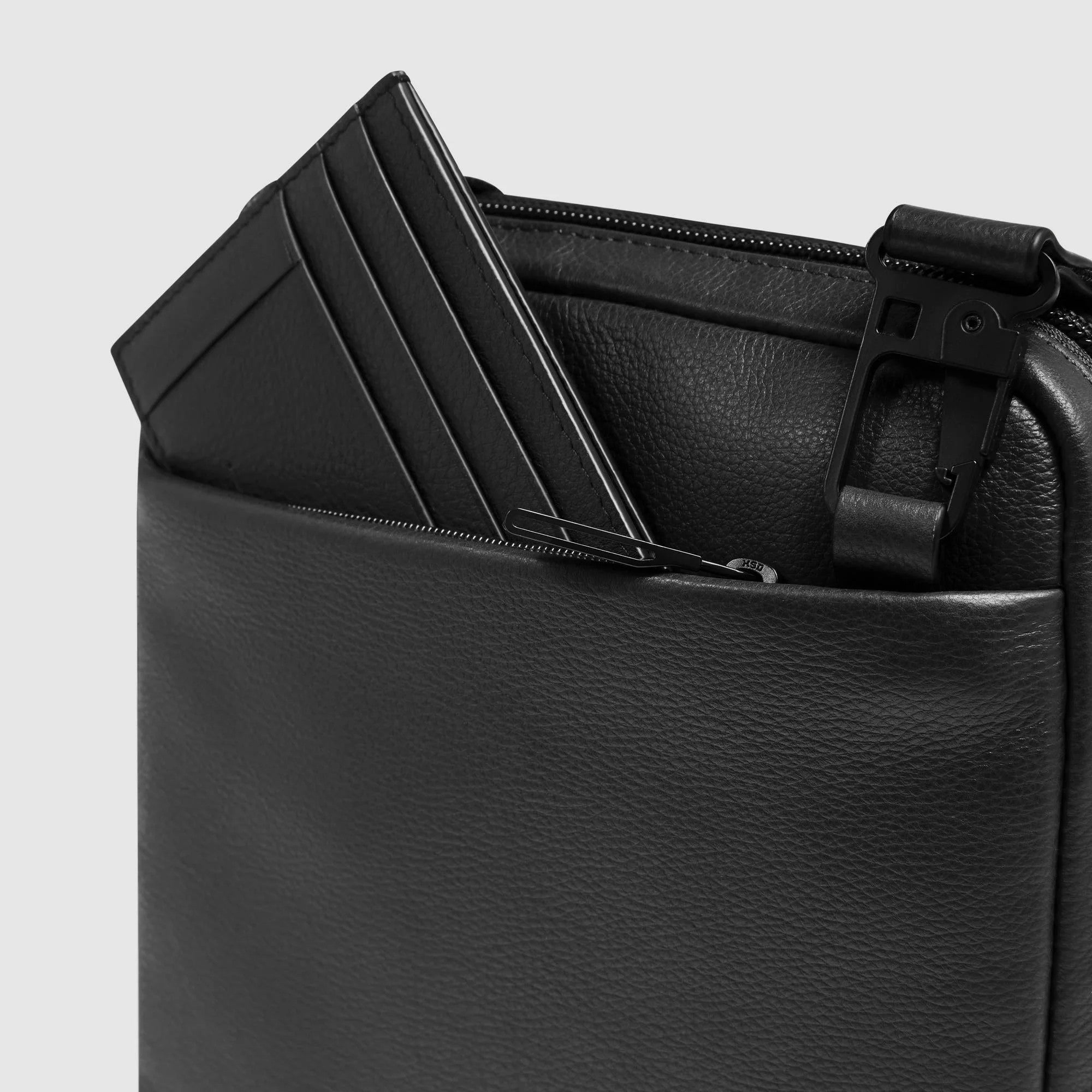 Piquadro borsello in pelle "Russel" Nero CA3084W137.N