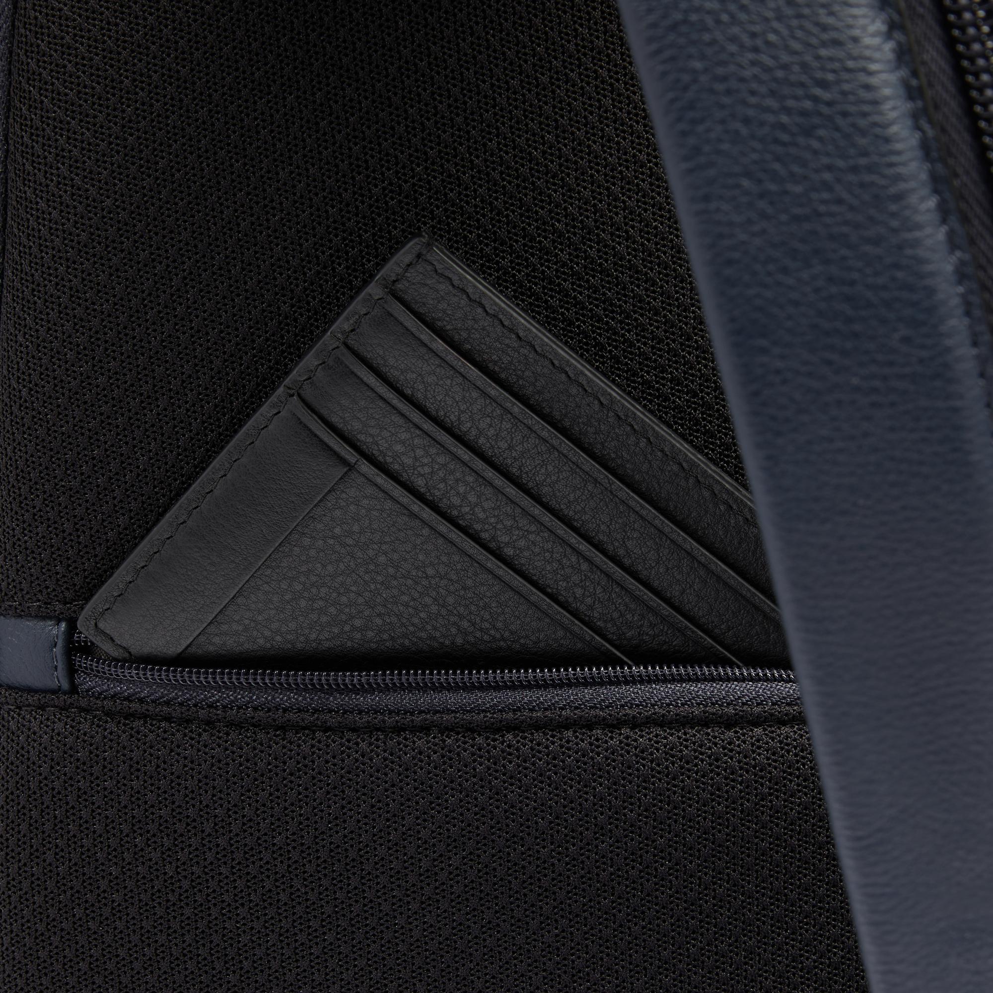 Piquadro monospalla in pelle "Russel" Blu CA6764W137.BLU