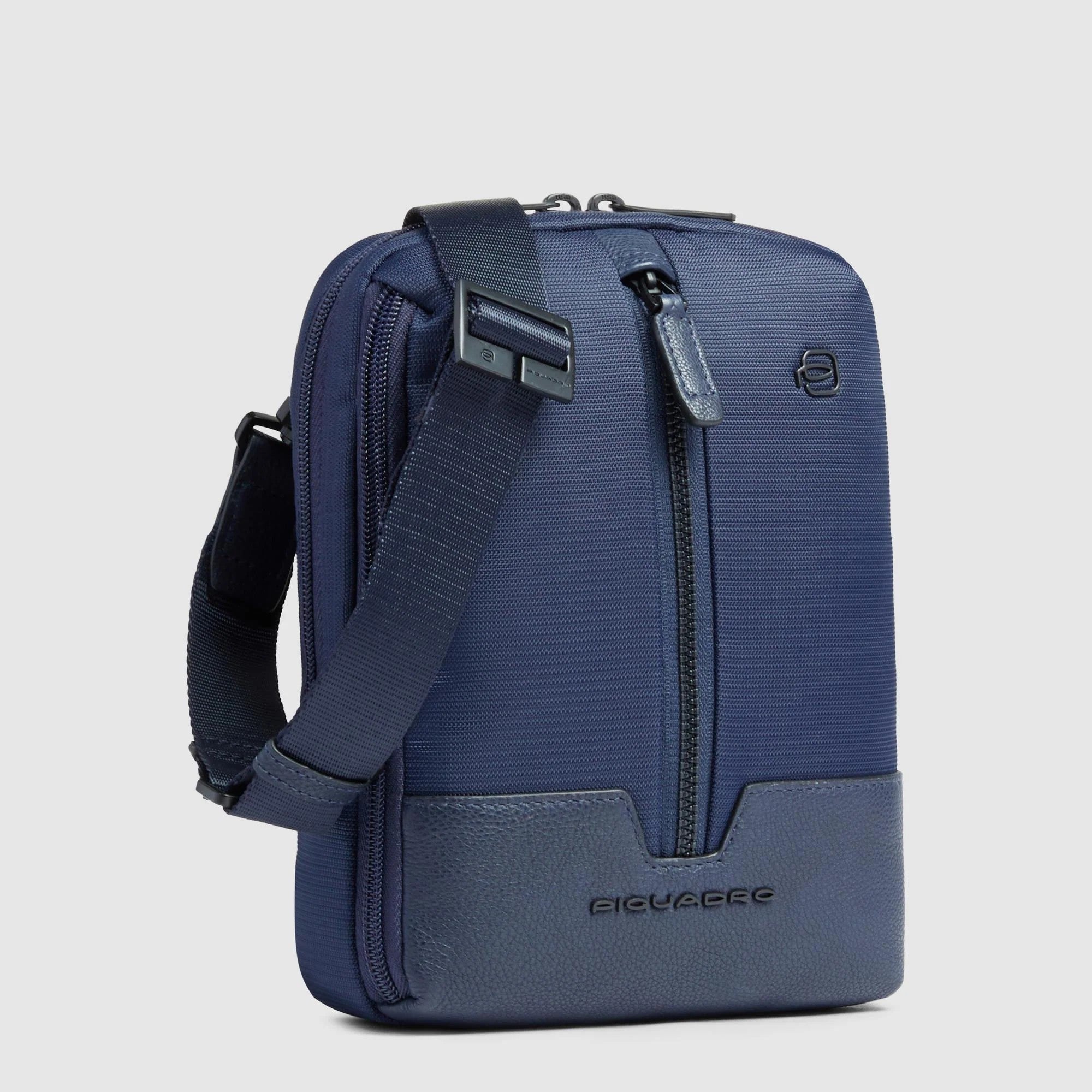 Piquadro borsello in tessuto e pelle "W138" Blu CA3084W138.BLU