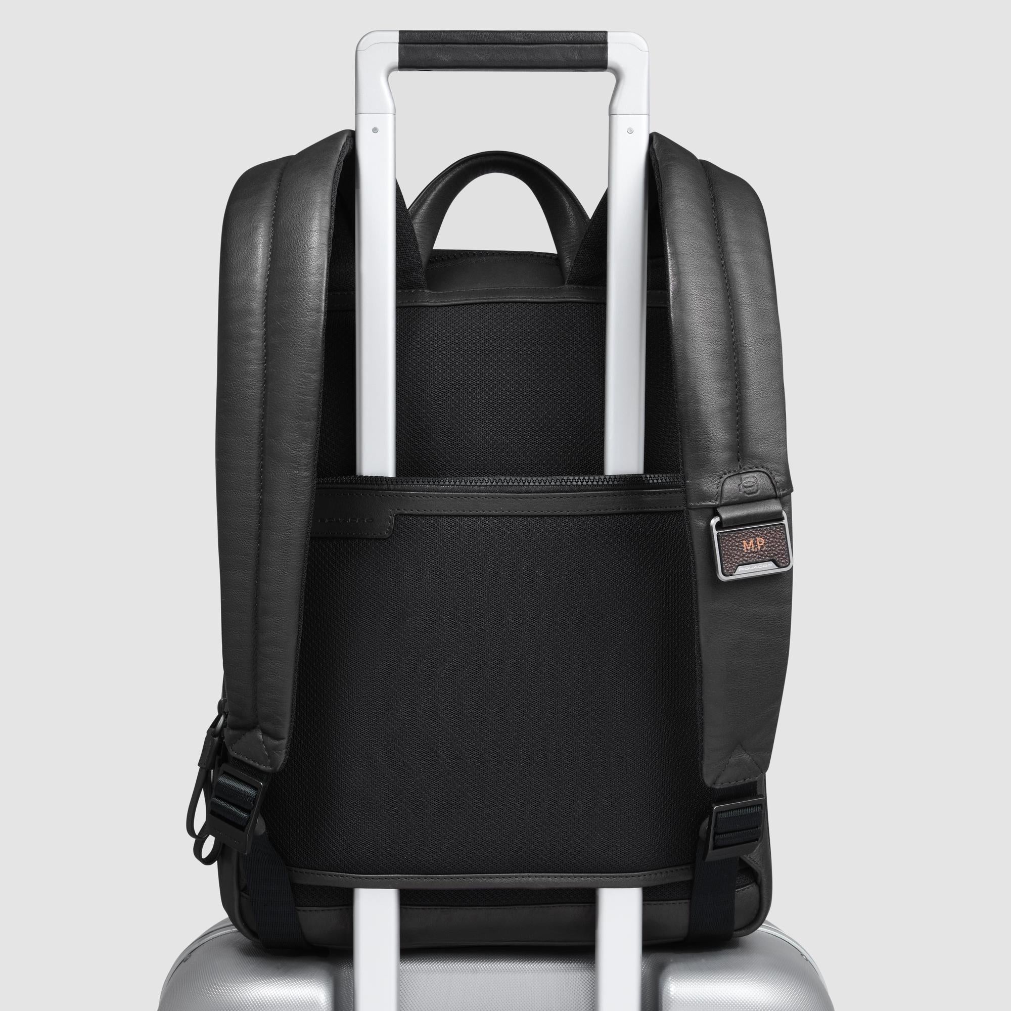 Piquadro zaino in pelle "Harper" Nero CA6311AP.N