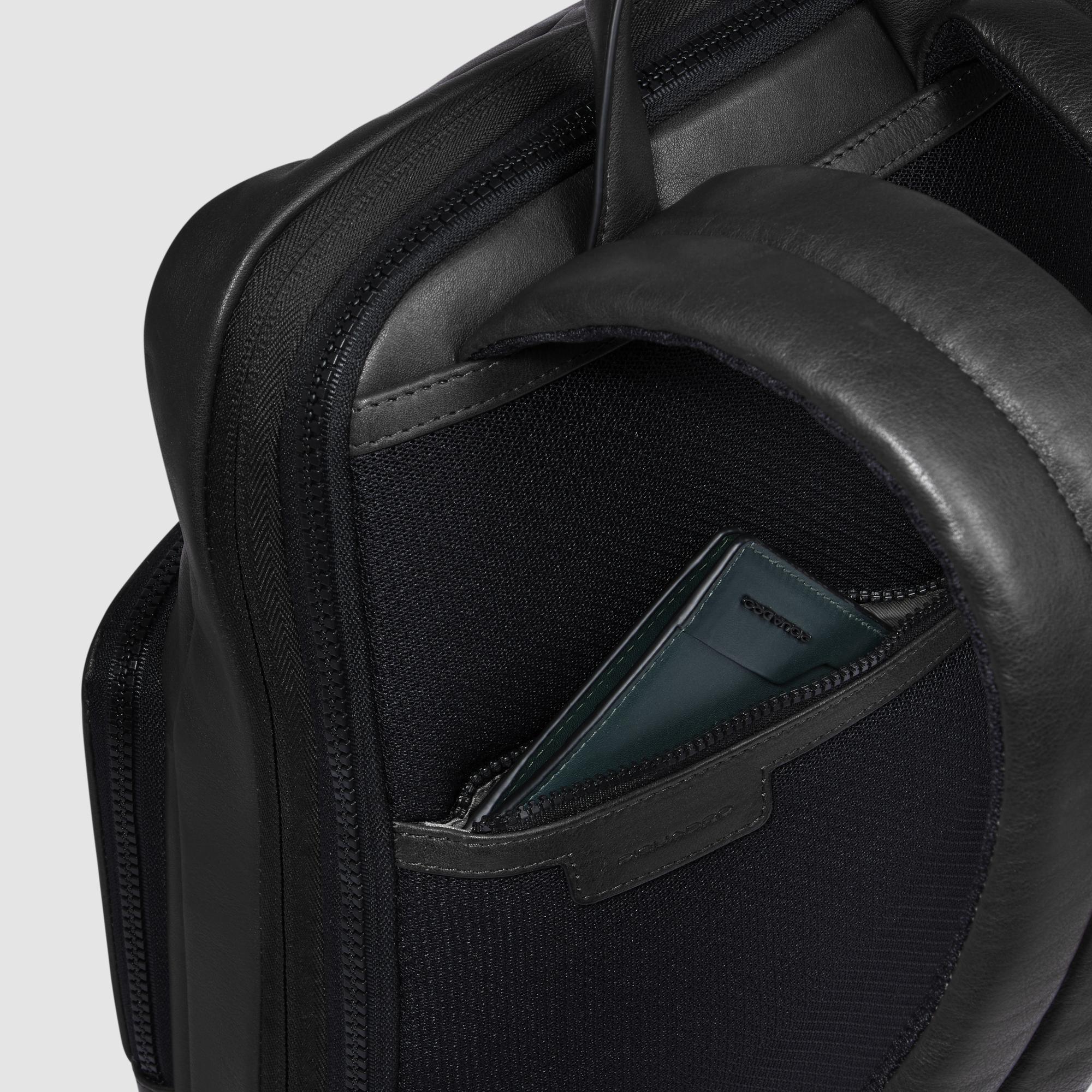 Piquadro zaino in pelle "Harper" Nero CA6311AP.N