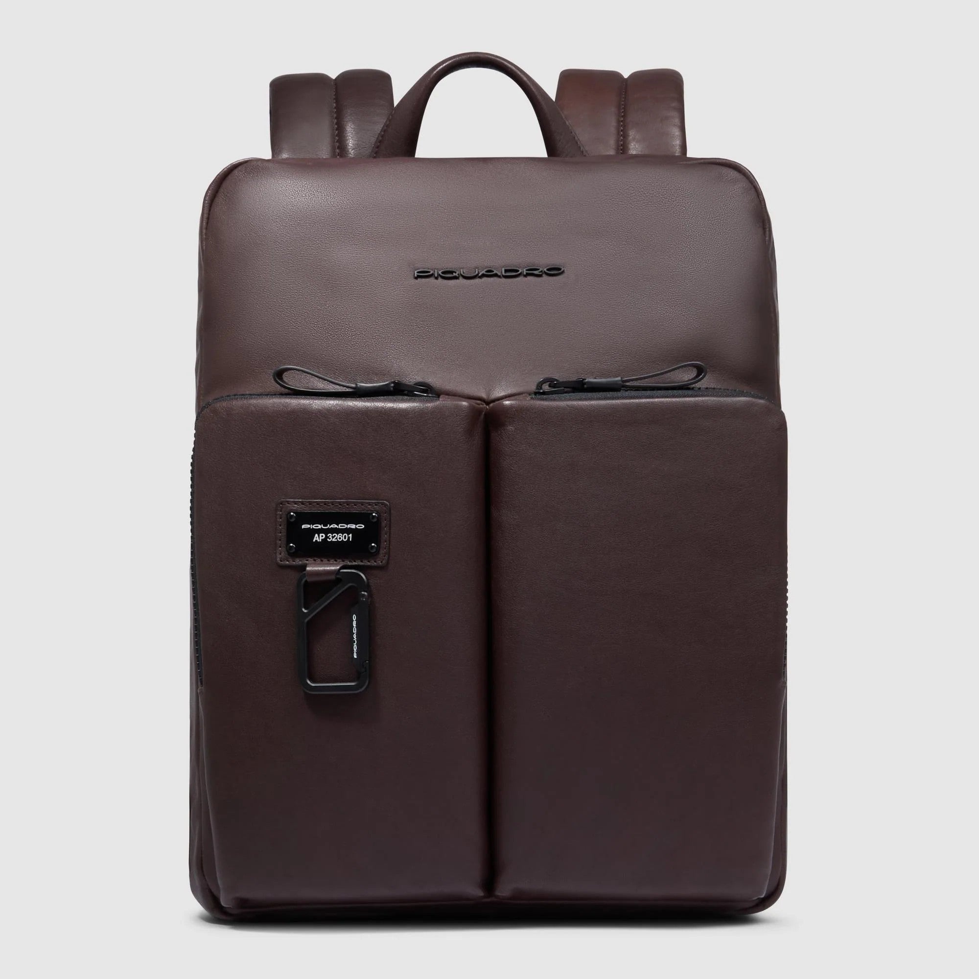 Piquadro zaino in pelle "Harper" Marrone CA6311AP.TM