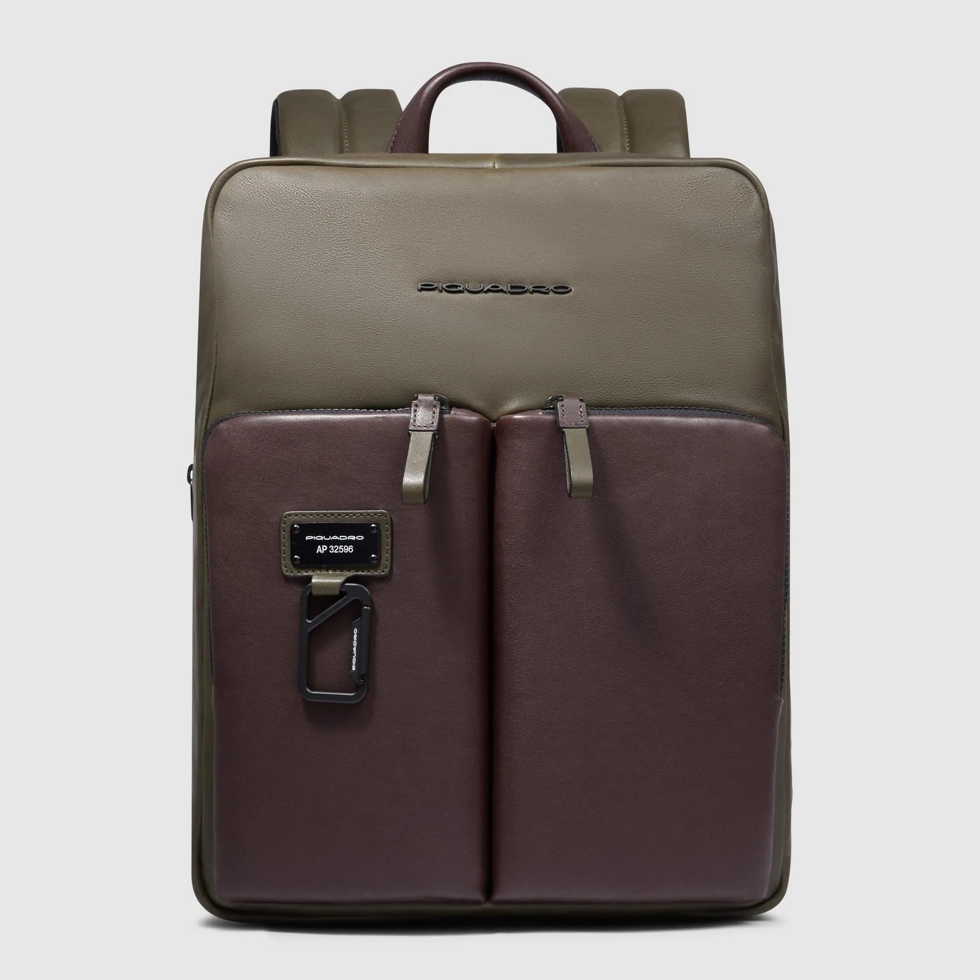 Piquadro zaino in pelle "Harper" Verde CA6311AP.VETM