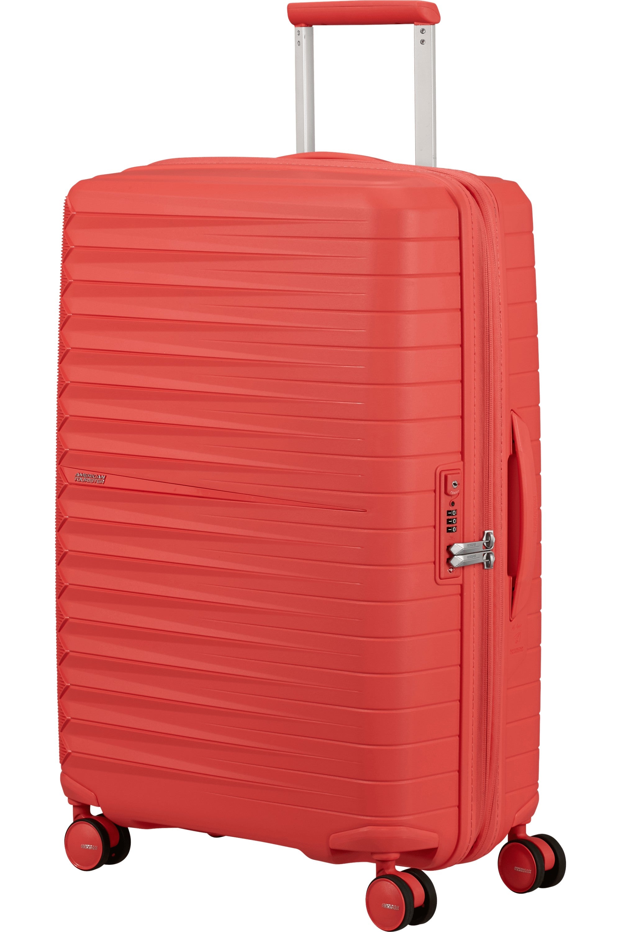 American Tourister trolley medio in polipropilene "Fastforward" Rosa 155260.A683 SUNSET CORAL