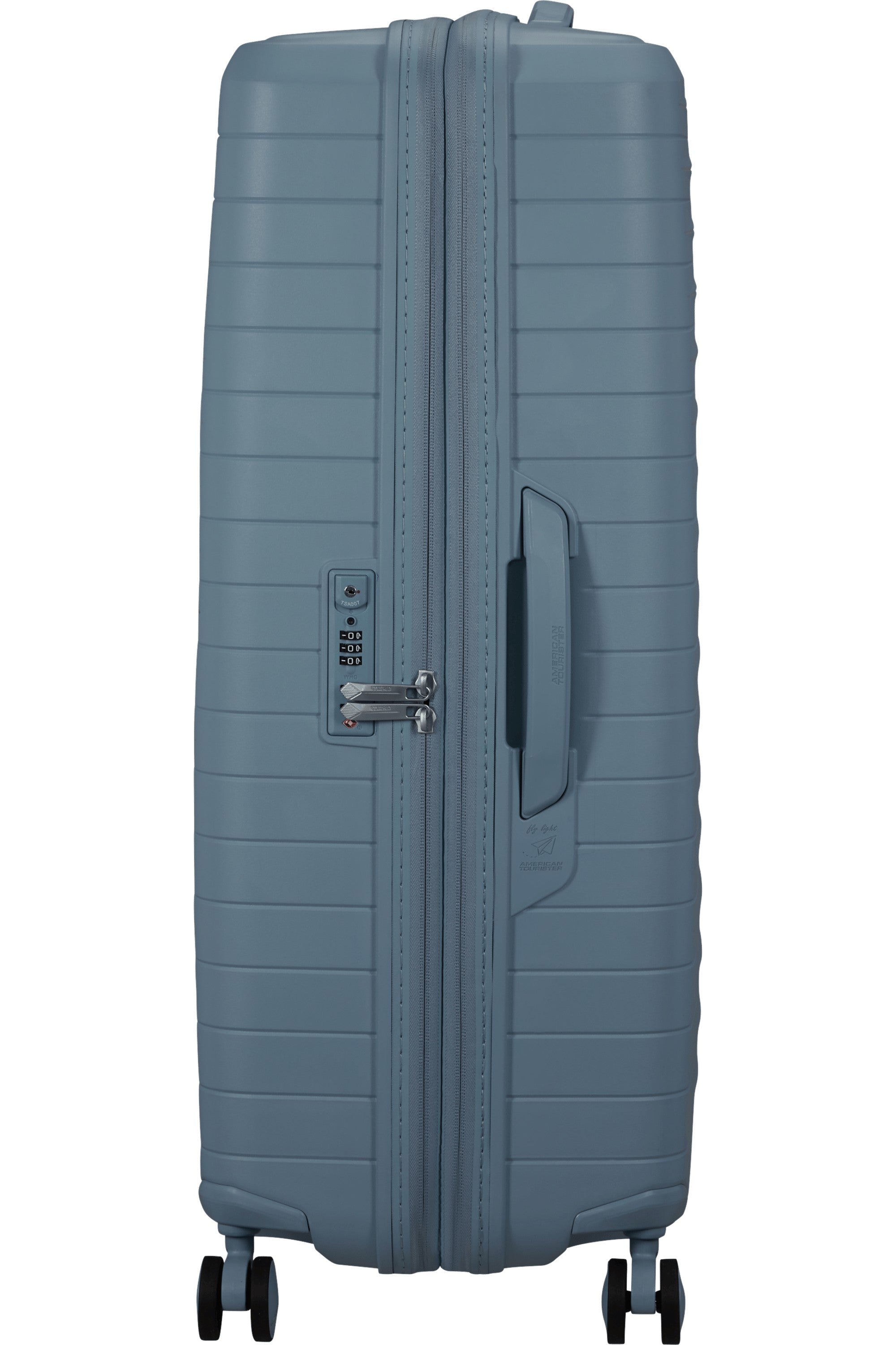 American Tourister trolley grande in polipropilene "Fastforward" Azzurro 155261.1827 STEEL BLUE