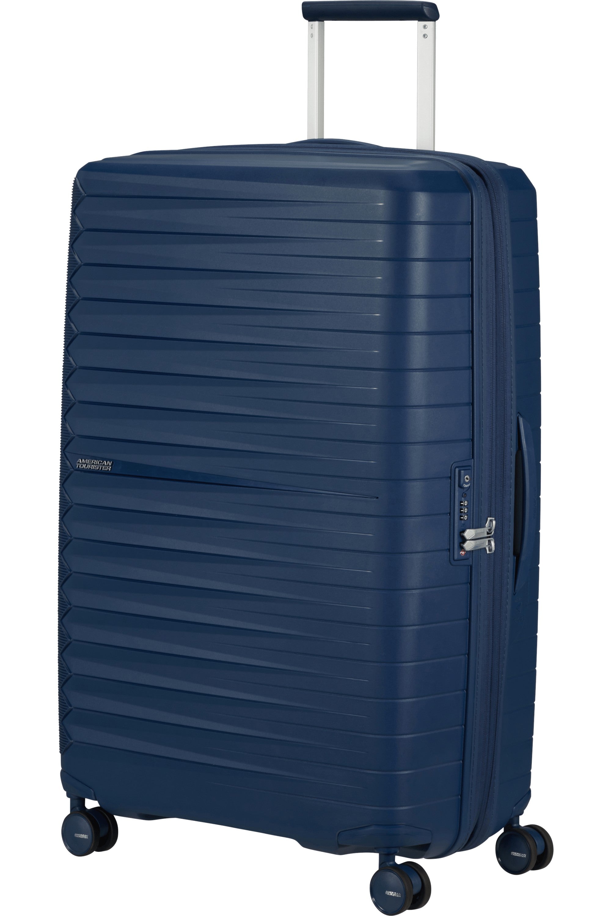 American Tourister trolley grande in polipropilene "Fastforward" Blu 155261.1598 NAVY BLUE
