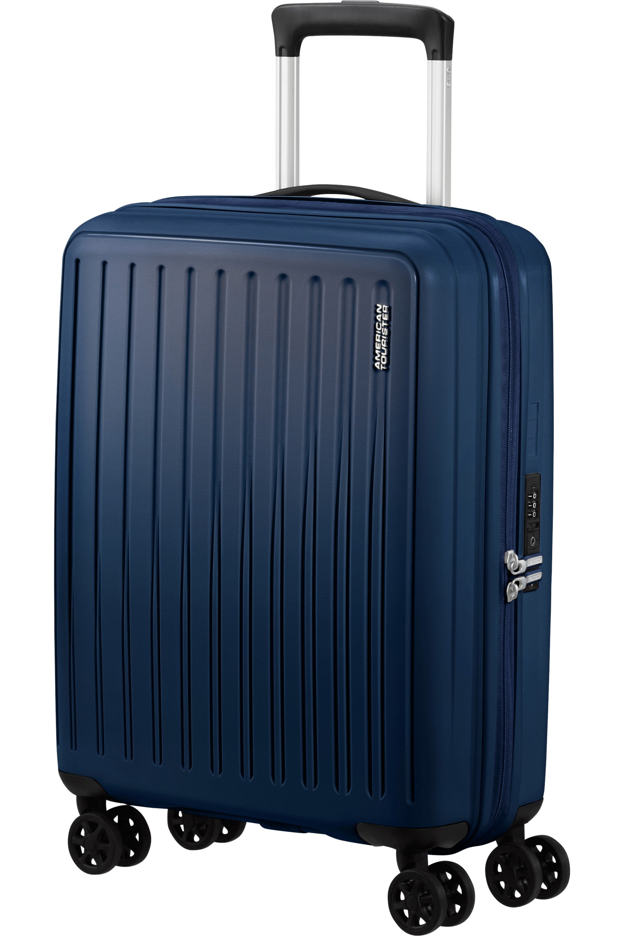 American Tourister trolley cabina in polipropilene "Rejoy" Blu 153176.1598 NAVY BLUE