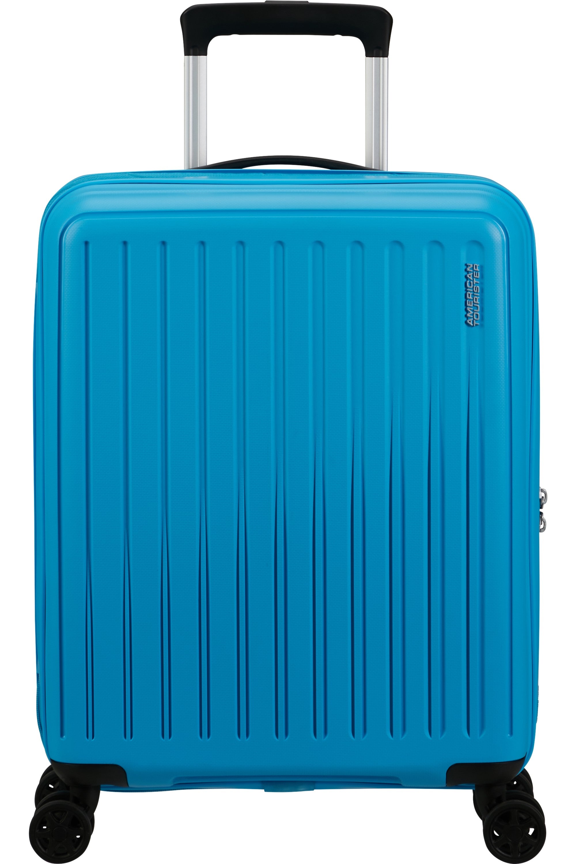 American Tourister trolley cabina in polipropilene "Rejoy" Azzurro 153176.8198 AZURE BLUE