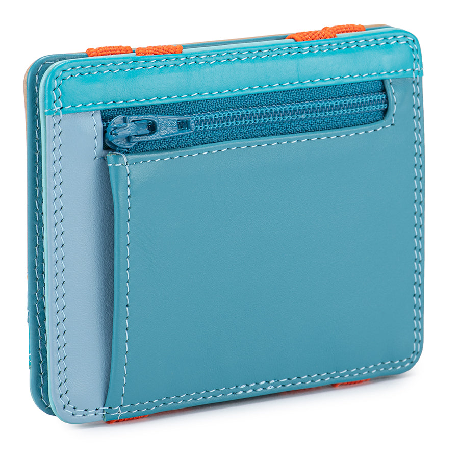 Mywalit portafogli compatto con elastici in pelle "Classic" Multicolor 111.186 SARDINIA