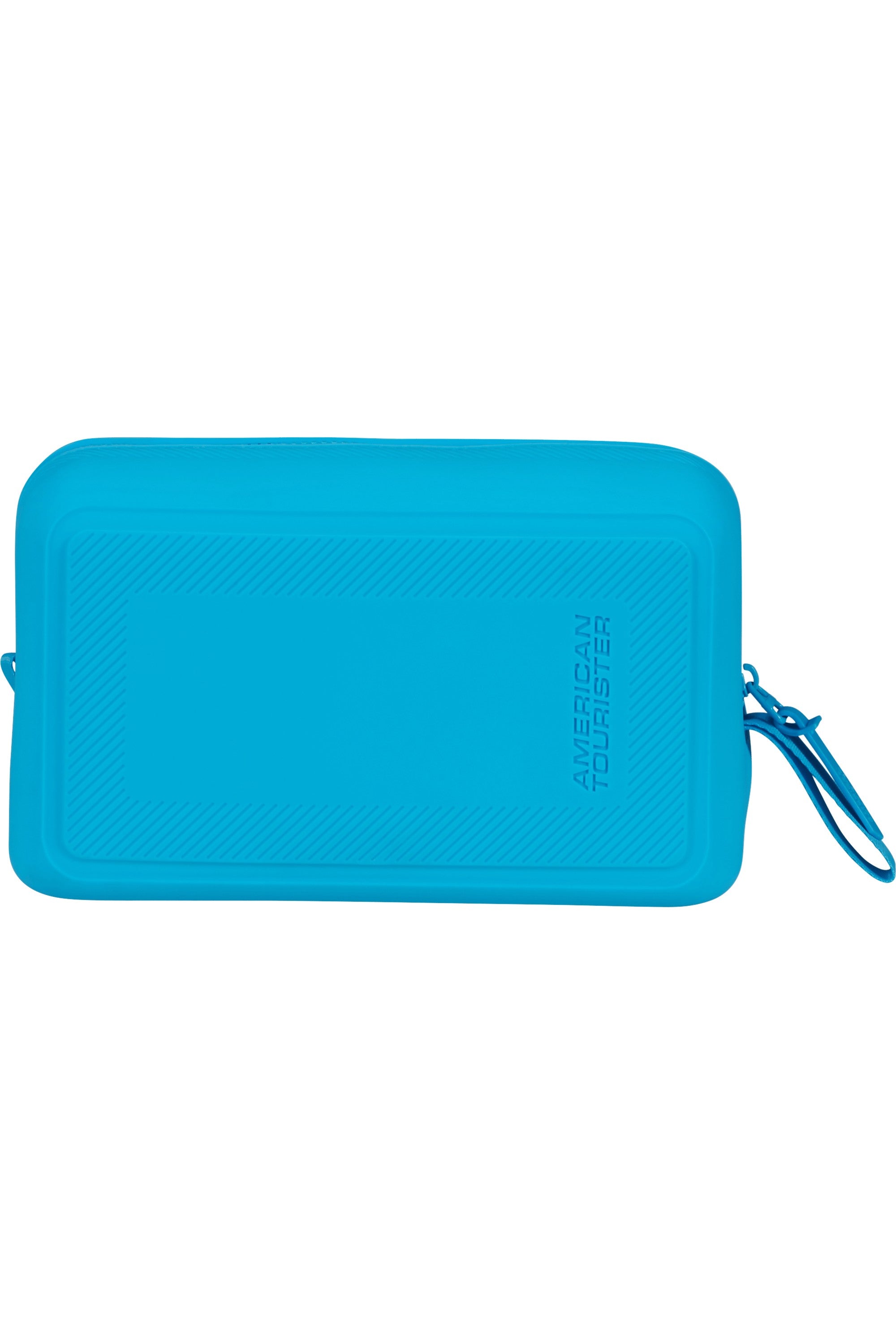 American Tourister beauty case in gomma "Urban Groove" Azzurro 155518.8198 AZURE BLUE
