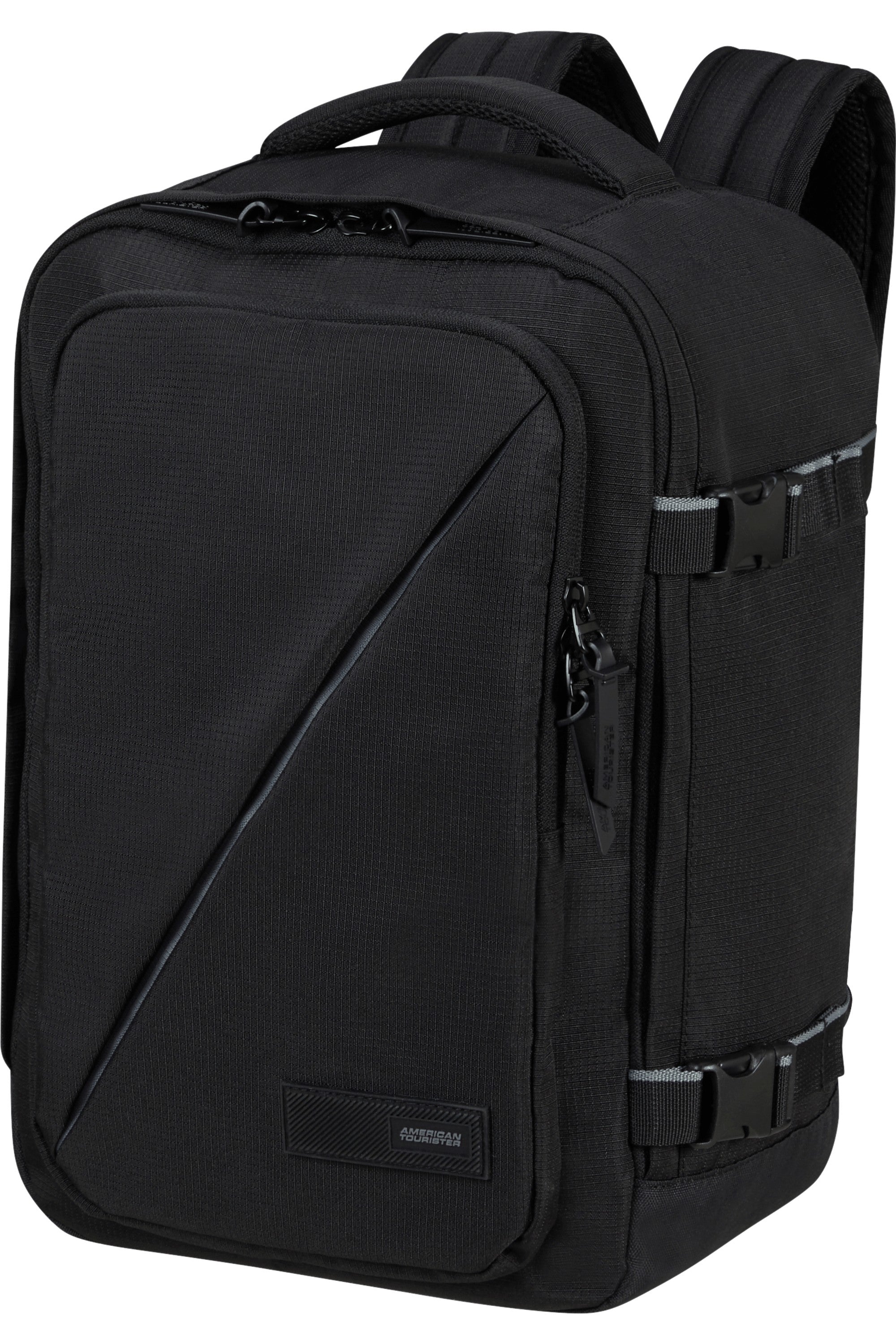 American Tourister zaino da viaggio in tessuto "Take2cabin" Nero 149174.1041 BLACK