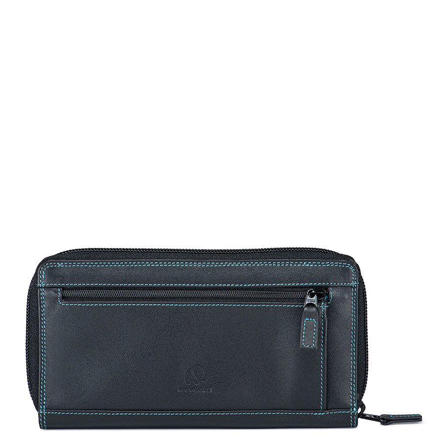 Mywalit portafogli in pelle "Classic" Multicolor 1288.4 BLACK/PACE