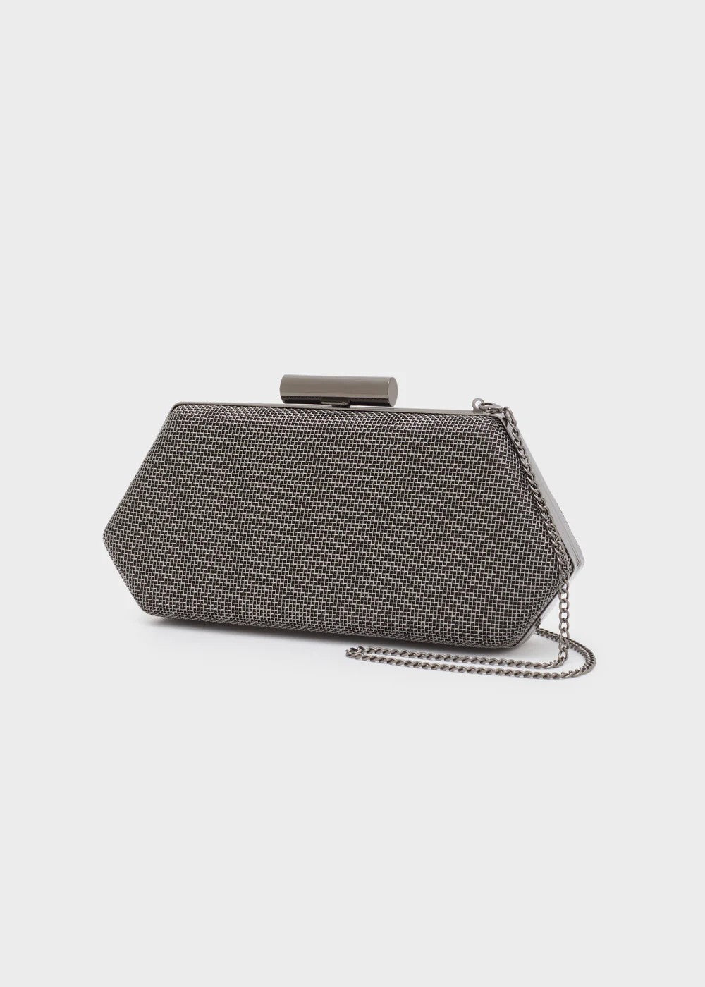 Nalì pochette in metallo "Zoi" Grigio LYPC0014.EMATITE