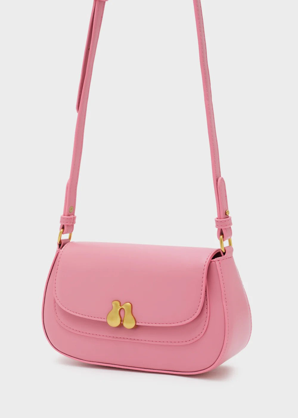 Nalì borsa a spalla in ecopelle "Bobby" Rosa NABS0013.ROSA