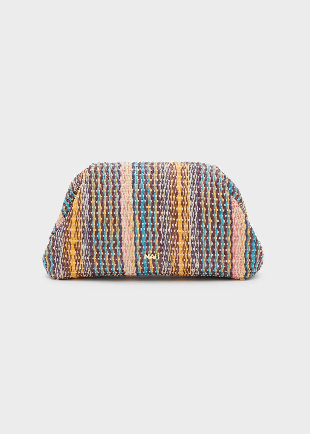 Nalì pochette in rafia "Andalu" Multicolor SNPC0004.MULTICOLOR