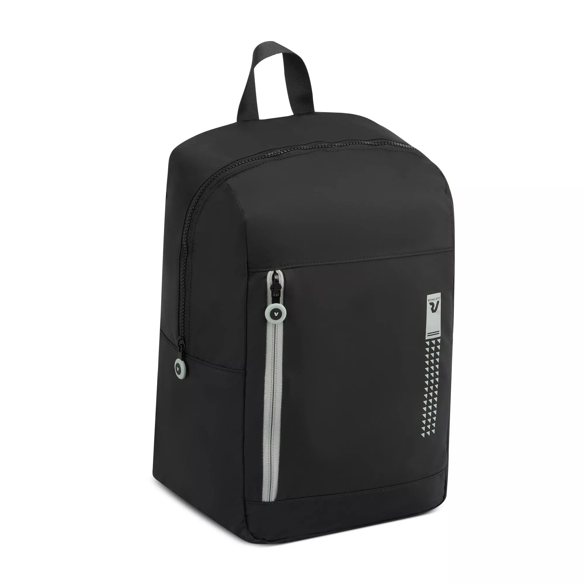 Roncato zaino richiudibile in tessuto "Compac" Grigio 412015.81 NERO FUMO