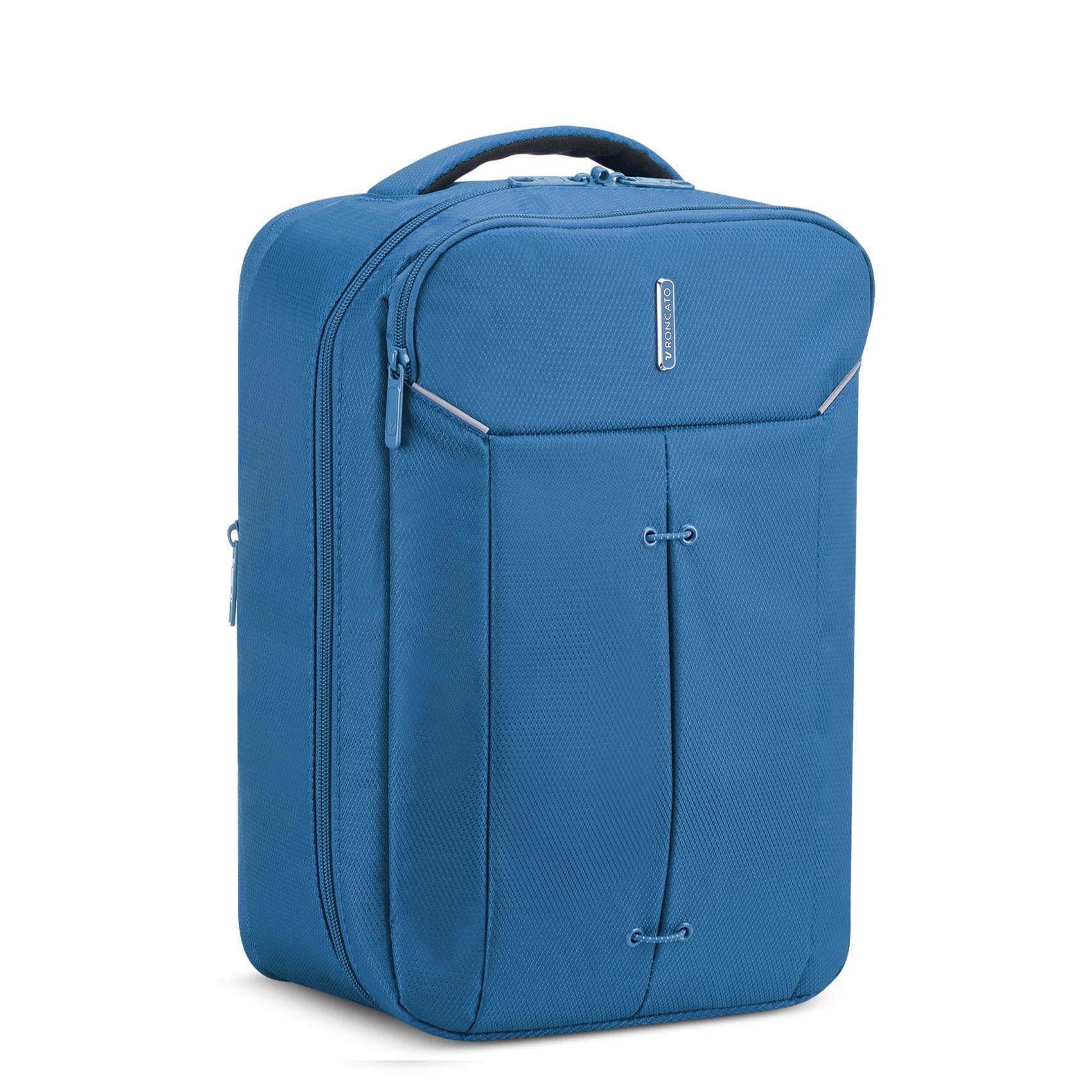 Roncato zaino in tessuto "Ironik 2 Azzurro 415336.88 DENIM