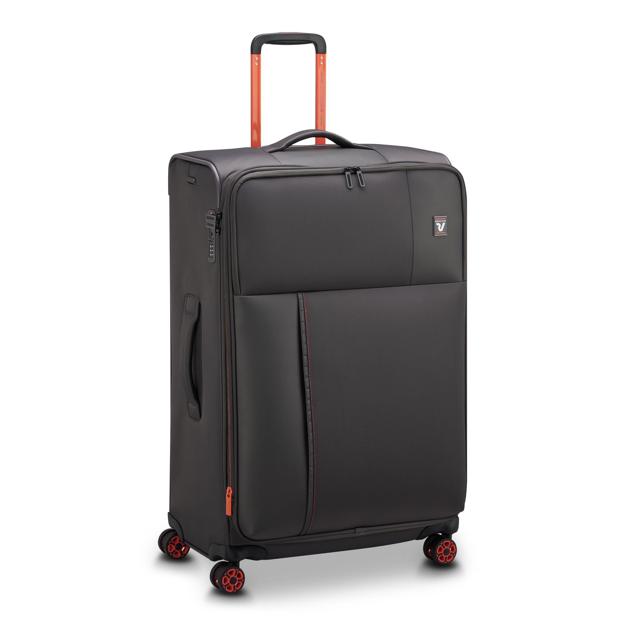 Roncato trolley grande in tessuto "Move" Grigio 415351.92 GRAFITE