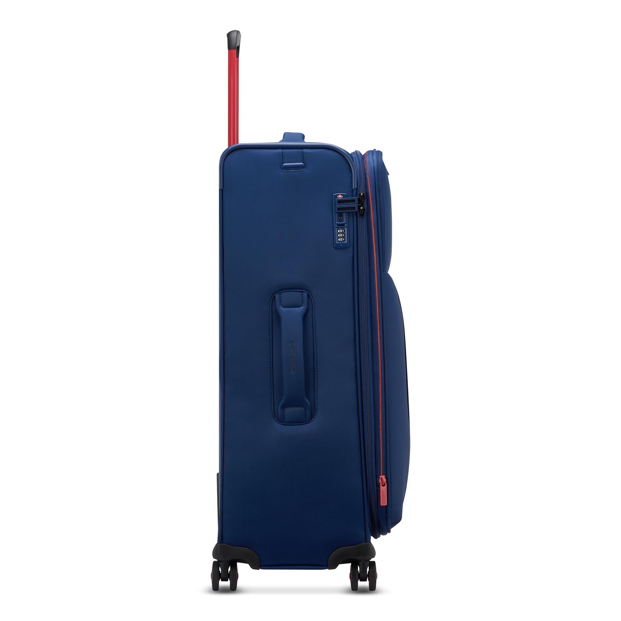 Roncato trolley grande in tessuto "Move" Blu 415351.93 BLU OLTREMARE