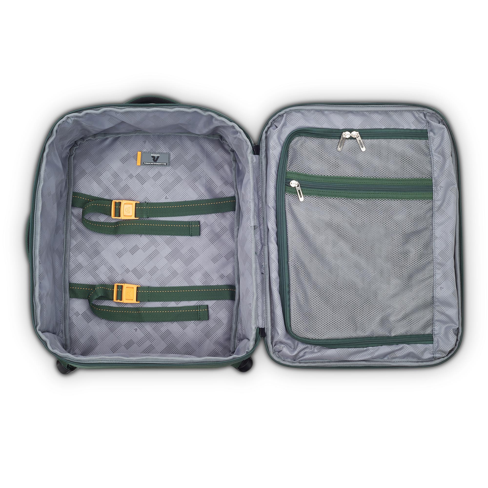 Roncato zaino cabina in tessuto "Move" Verde 415355.47 VERDE MIMETICO