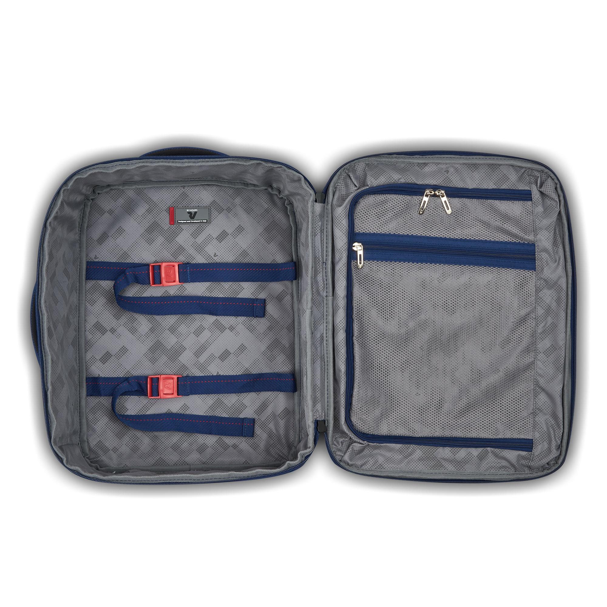 Roncato zaino cabina in tessuto "Move" Blu 415355.93 BLU OLTREMARE