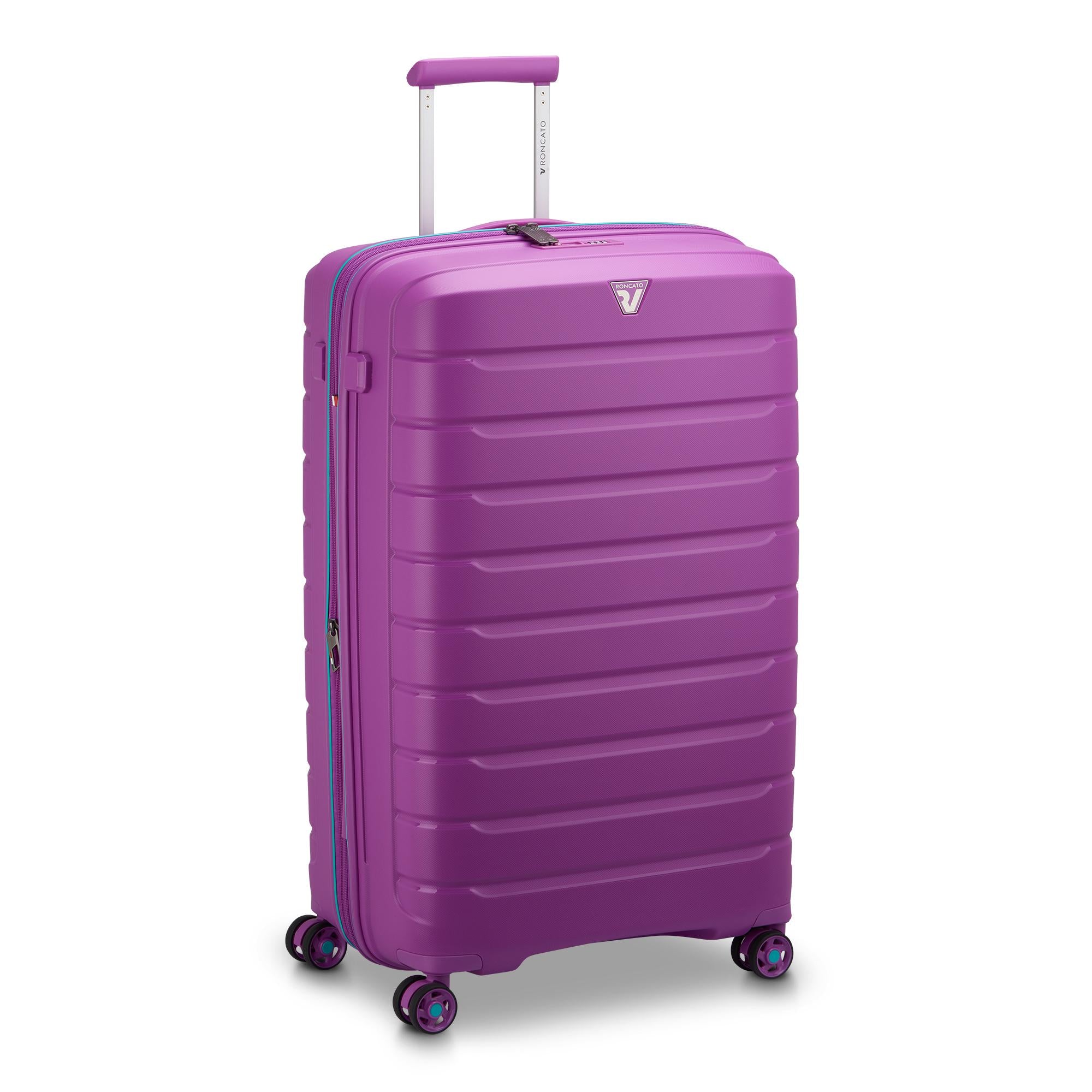 Roncato trolley grande in polipropilene "B-Flying" Viola 418181.6105 ORCHIDEA