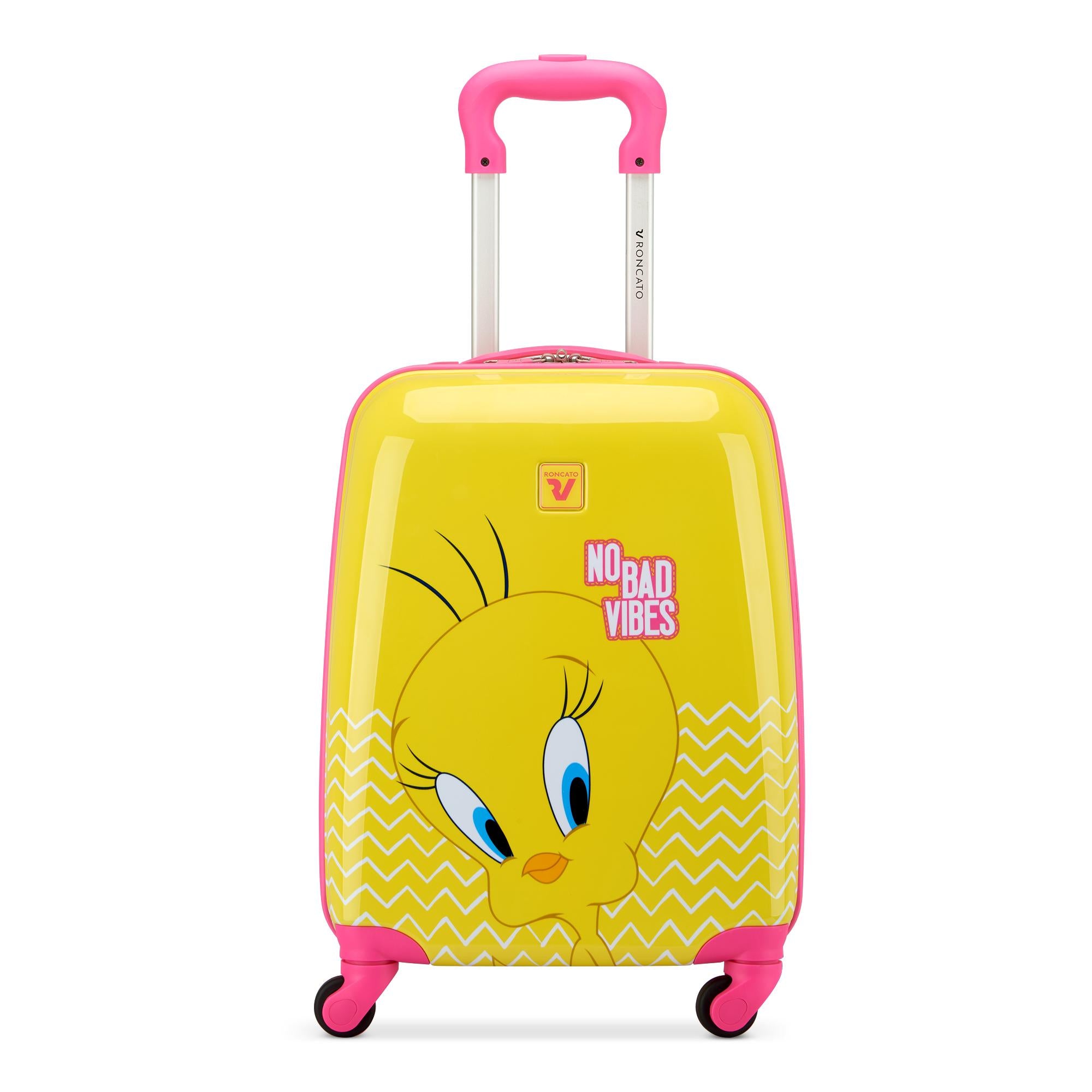 Roncato trolley kids in abs "Looney Tunes" Giallo 441001.06 TWEETY