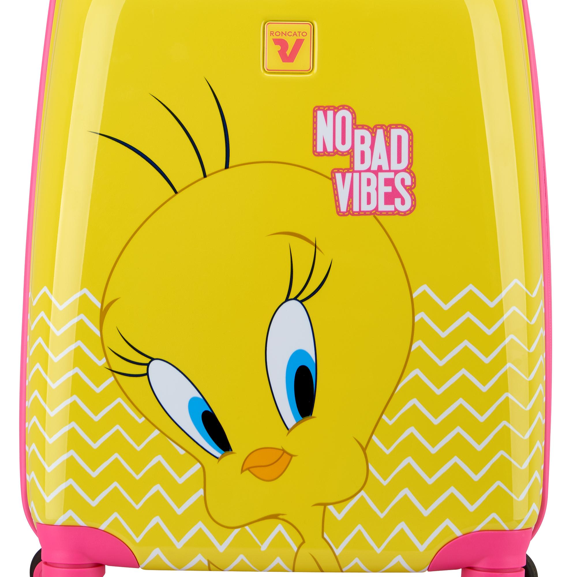 Roncato trolley kids in abs "Looney Tunes" Giallo 441001.06 TWEETY
