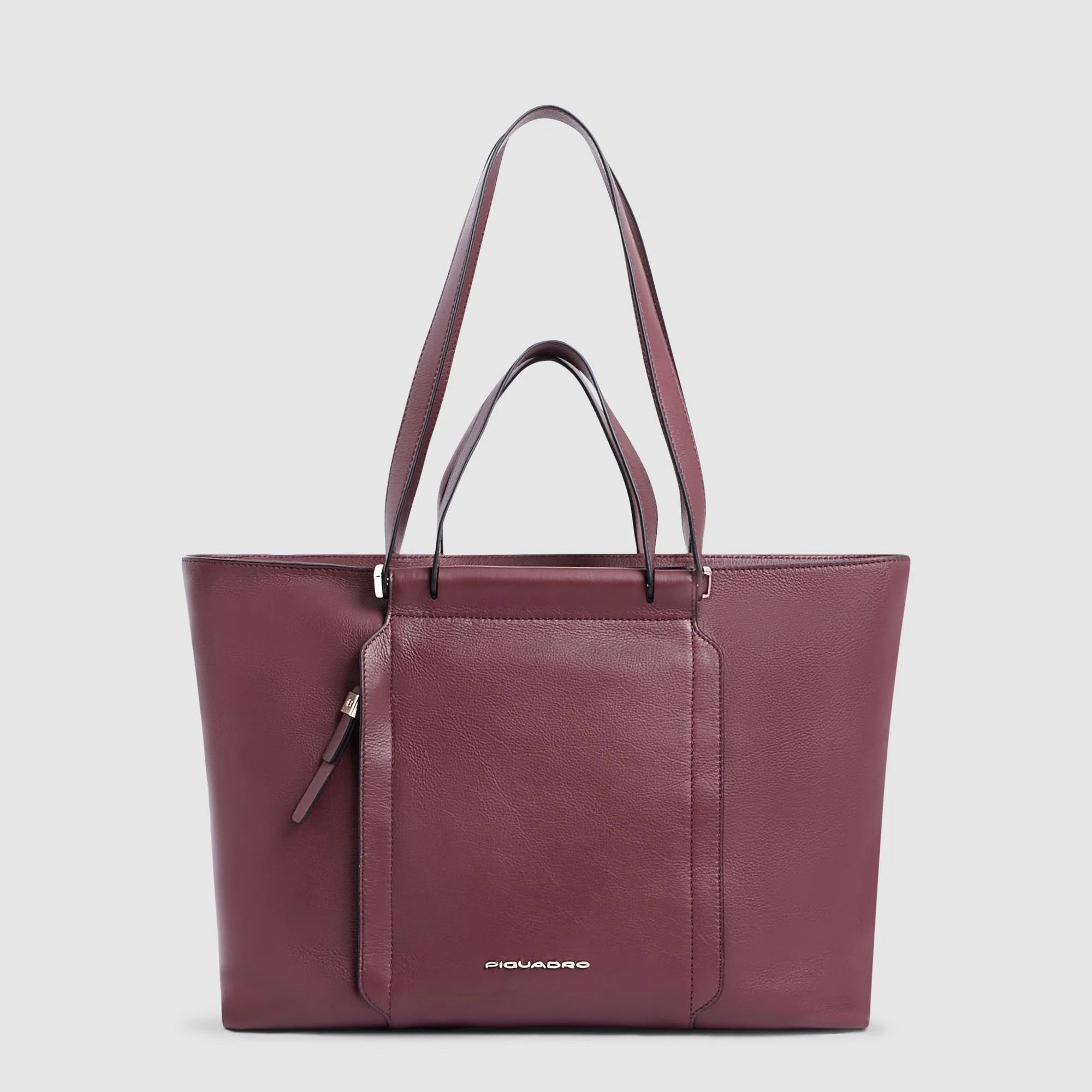 Piquadro borsa shopping da lavoro in pelle "Circle" Bordeaux BD3336W92.BO