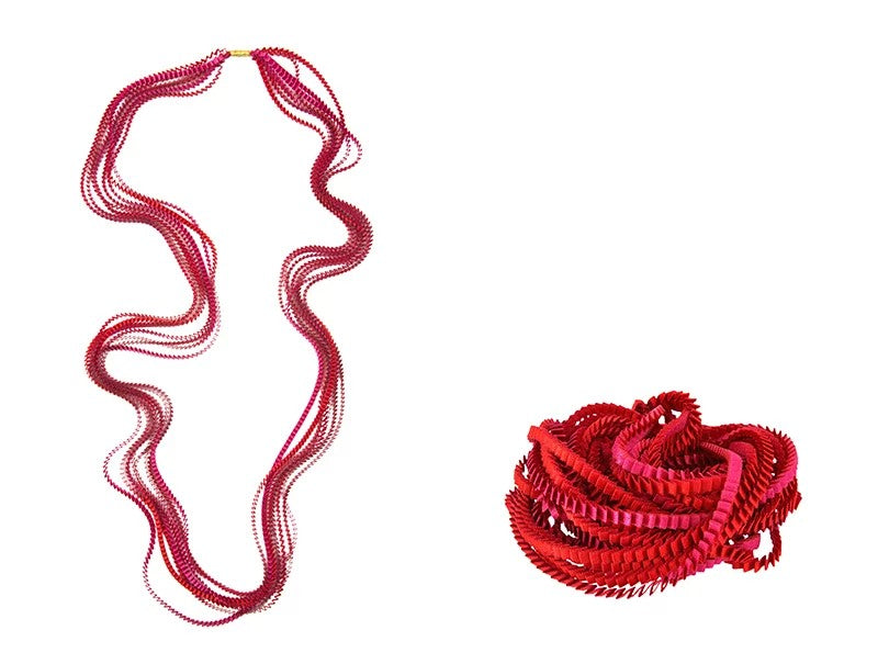 TSOUKALA collana in tessuto "Essilp" Multicolor ESSILP.KL15