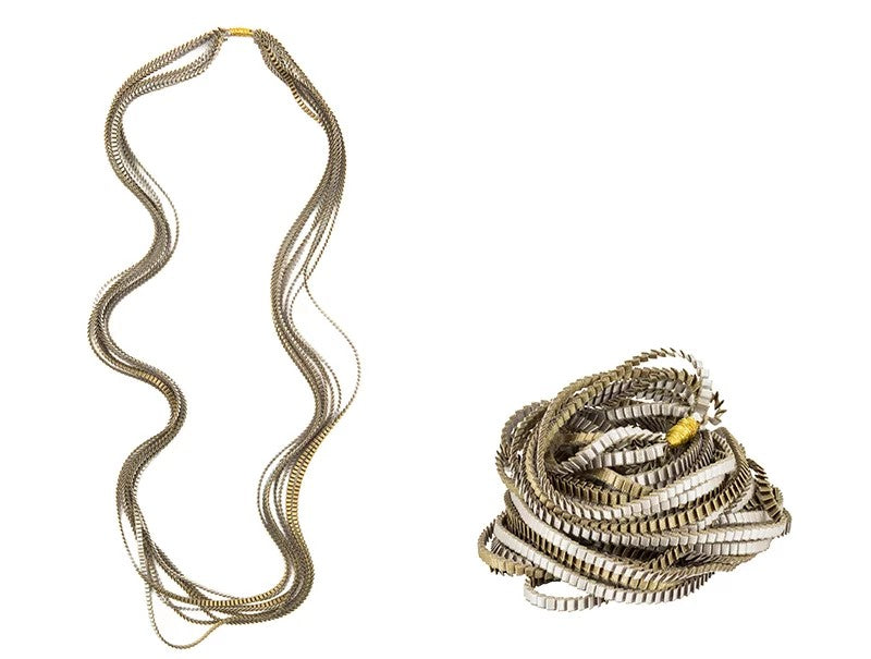 TSOUKALA collana in tessuto "Essilp" Multicolor ESSILP.KL320