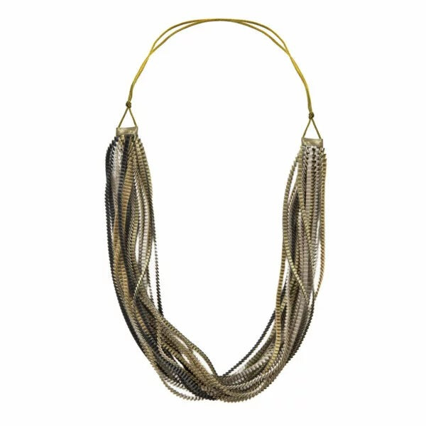 TSOUKALA collana in tessuto "Neos" Multicolor NEOS.406