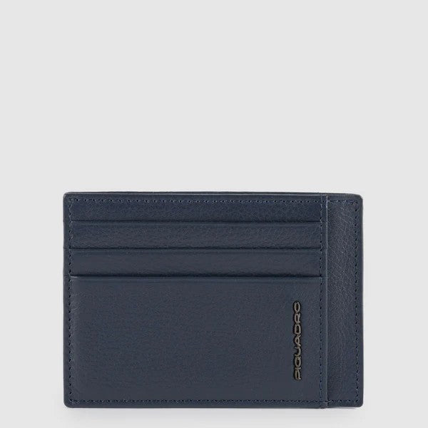 Piquadro porta carte di credito in pelle "Modus Special Blu PP2762MOSR.BLU