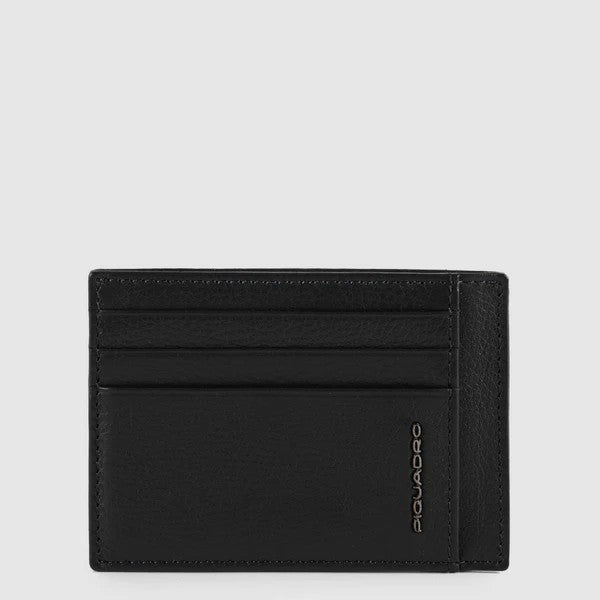 Piquadro porta carte di credito in pelle "Modus Special Nero PP2762MOSR.N