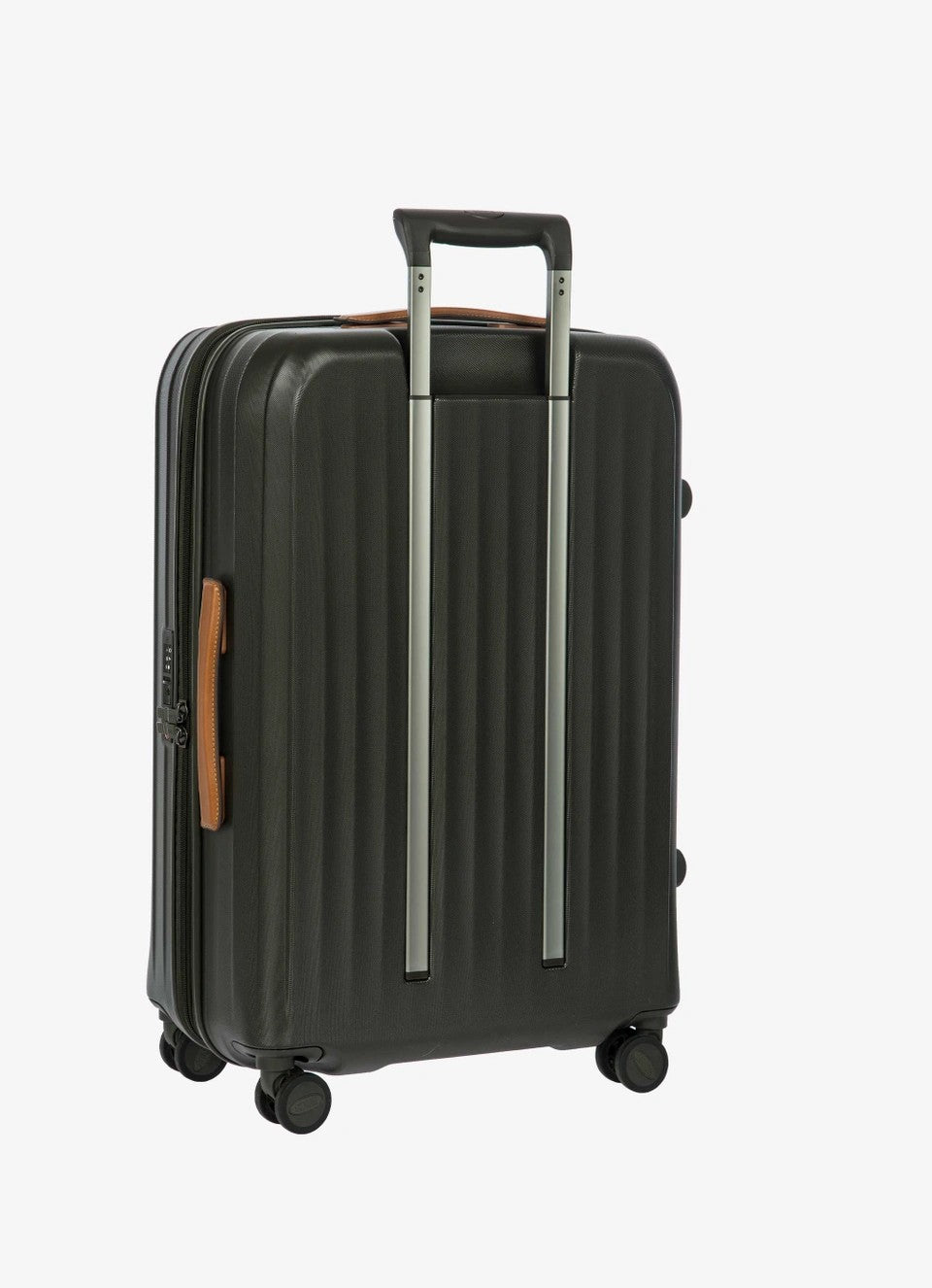 Bric's trolley medio in policarbonato "Taormina" Verde BAH08452.078 OLIVA
