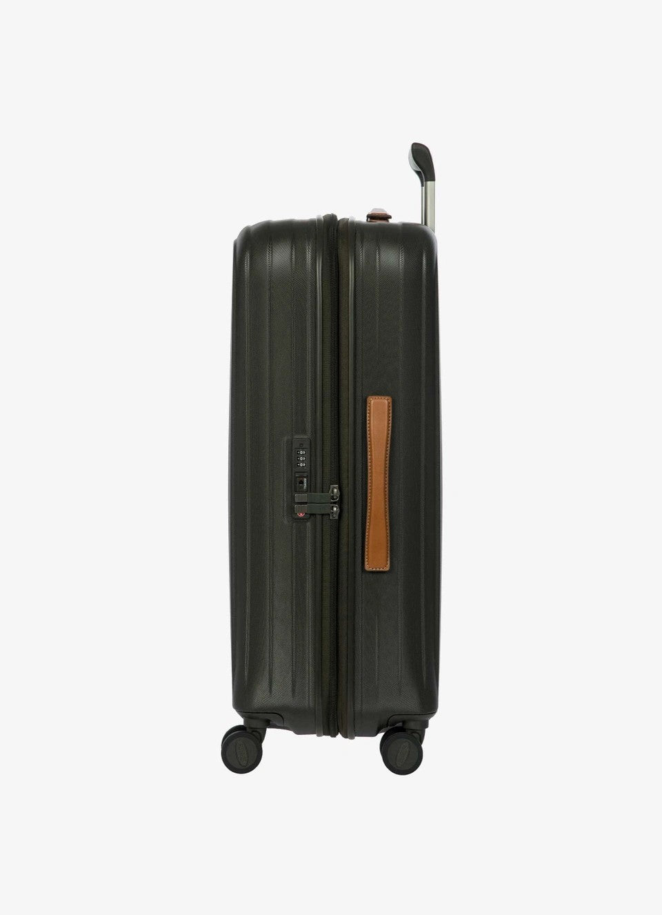 Bric's trolley medio in policarbonato "Taormina" Verde BAH08452.078 OLIVA