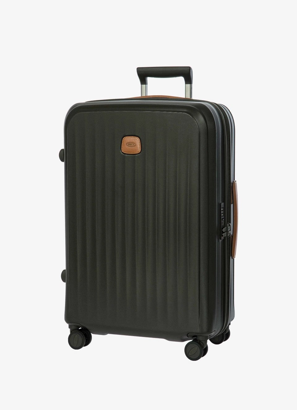 Bric's trolley medio in policarbonato "Taormina" Verde BAH08452.078 OLIVA