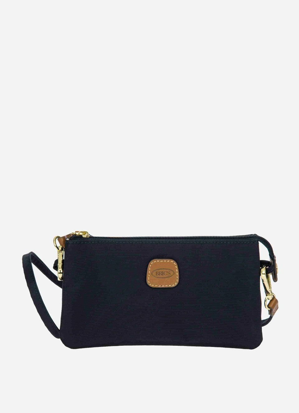 Bric's pochette in tessuto "X-Collection" Blu BXG45782.050 OCEANO