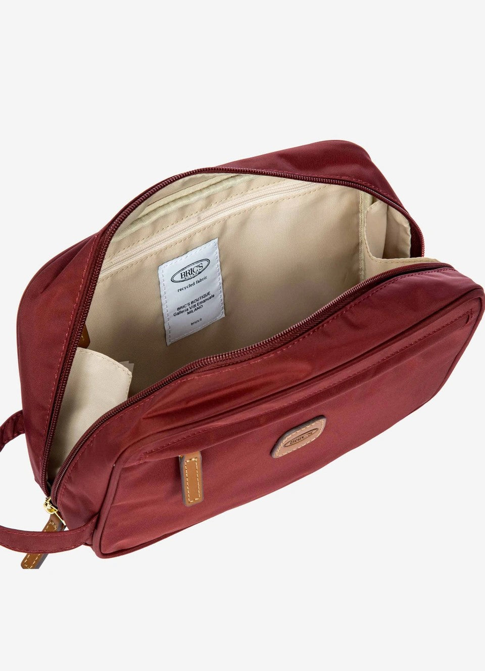 Bric's necessaire in tessuto "X-Collection" Bordeaux BXG40606.920 BORDEAUX