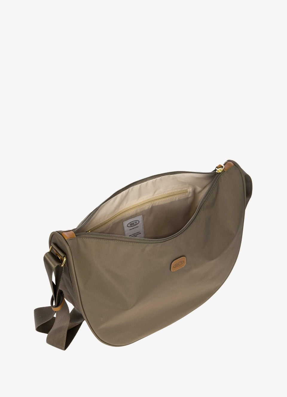 Bric's borsa a tracolla in tessuto "X-Collection" Tortora BXG45051.458 NUT