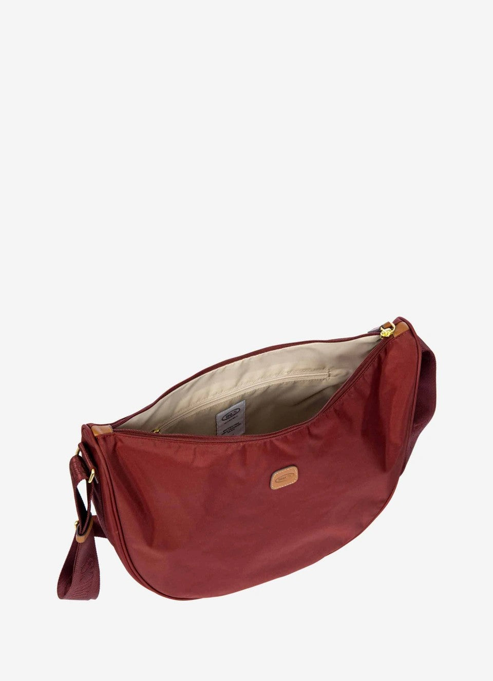 Bric's borsa a tracolla in tessuto "X-Collection" Bordeaux BXG45051.920 BORDEAUX