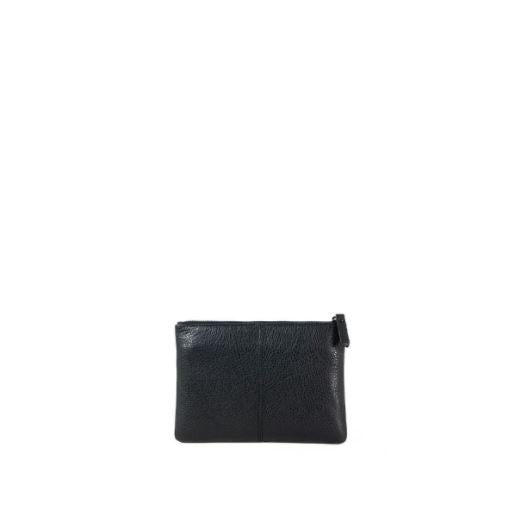 Gianni Conti pochette in pelle "Casual" Nero 1815070.10