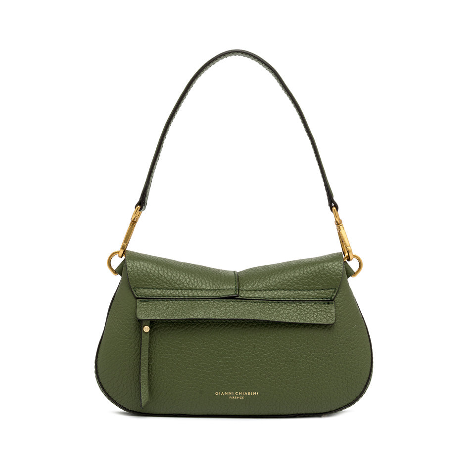 Gianni Chiarini borsa a spalla in pelle "Helena Round" Verde BS11088TKL-NASPM.14051 DEEP FI