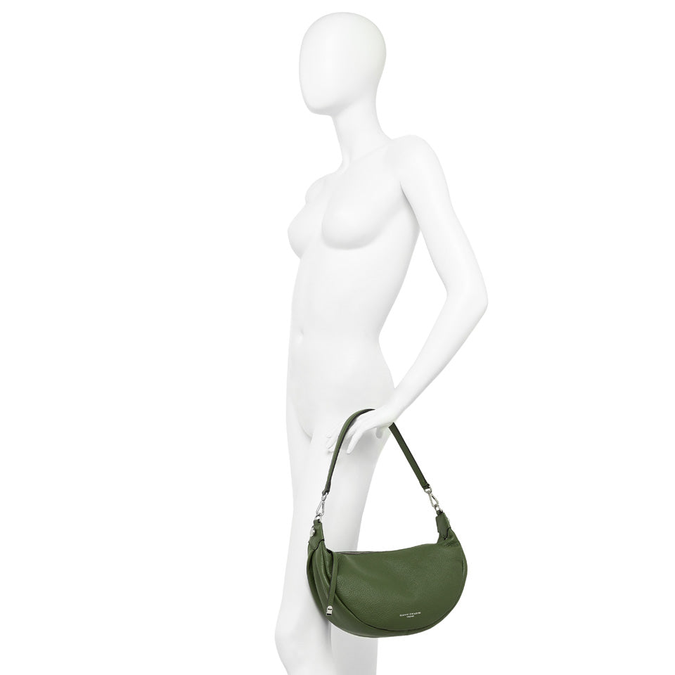 Gianni Chiarini borsa a spalla in pelle "Aisha" Verde BS11550COMM GRN-NA.14051 DEEP